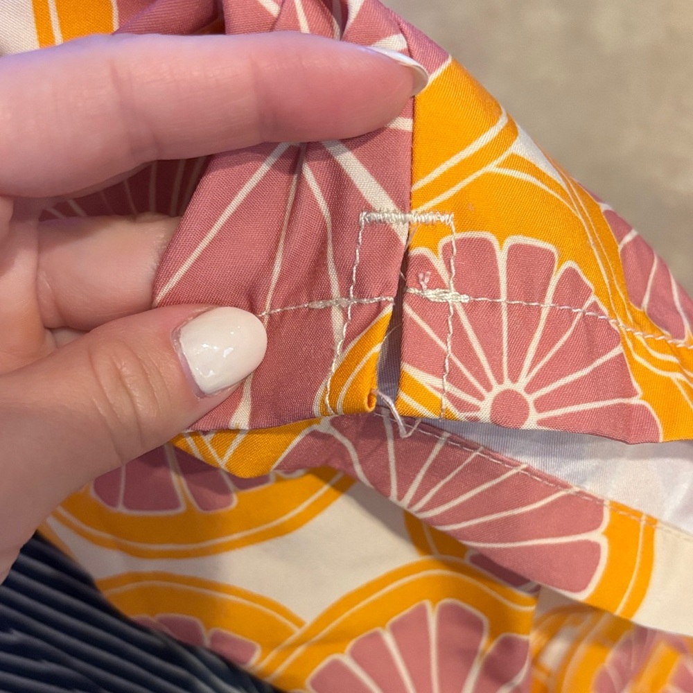 First Wave Kids Swim Trunks - Pink and Orange - Picture 5 of 5